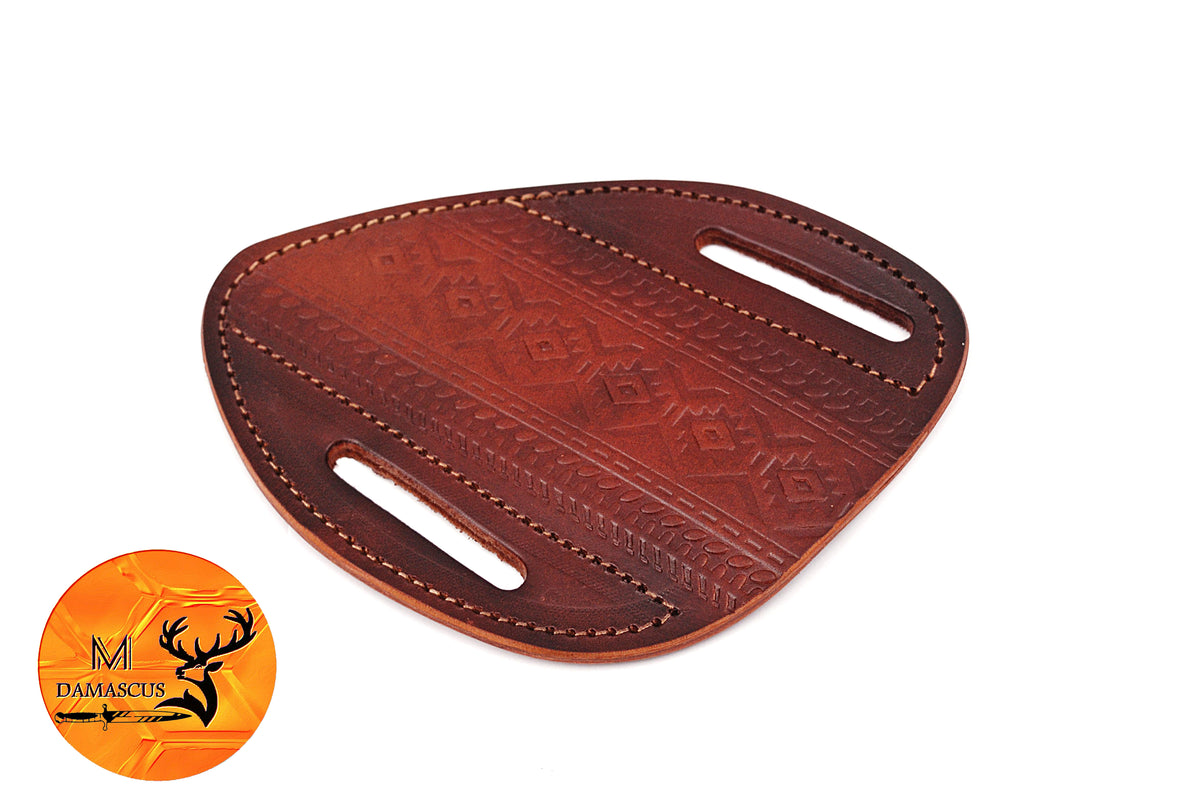 CUSTOM HANDMADE COW LEATHER SHEATH FOR FIXED BLADE KNIFE & FOLDING KNIFE SURVIVAL EVERYDAY CARRY 941