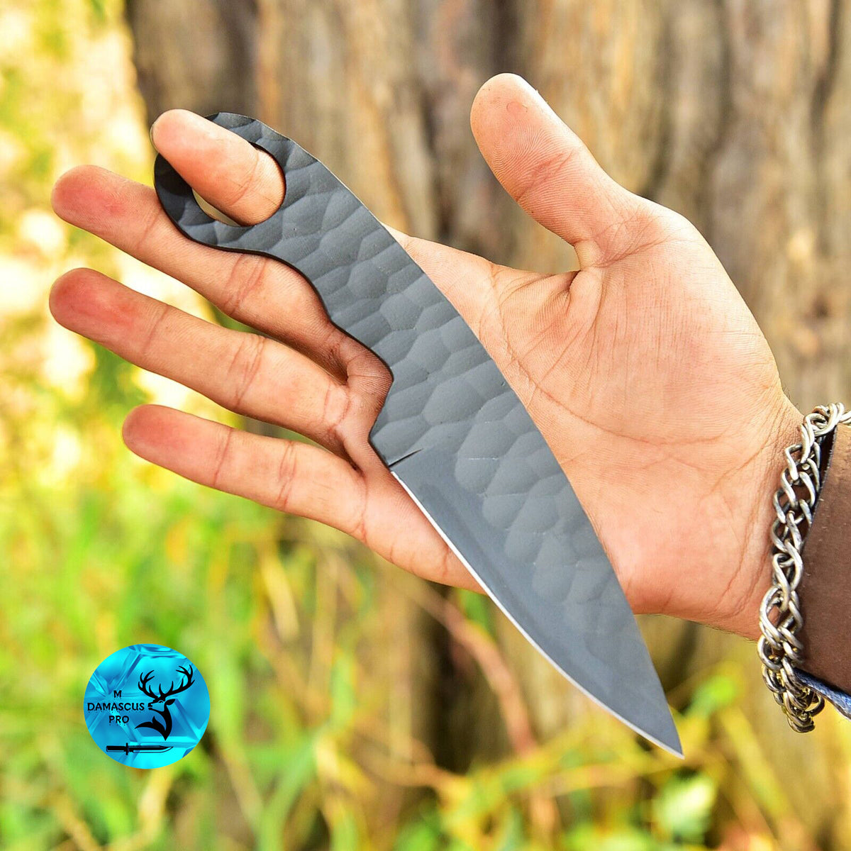 CUSTOM HANDMADE FORGED CARBON STEEL BLANK BLADE SKINNING HUNTING KNIFE EDC 2715