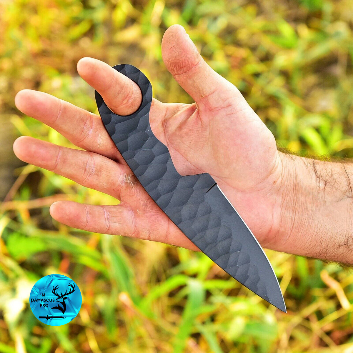 CUSTOM HANDMADE FORGED CARBON STEEL BLANK BLADE SKINNING HUNTING KNIFE EDC 2715