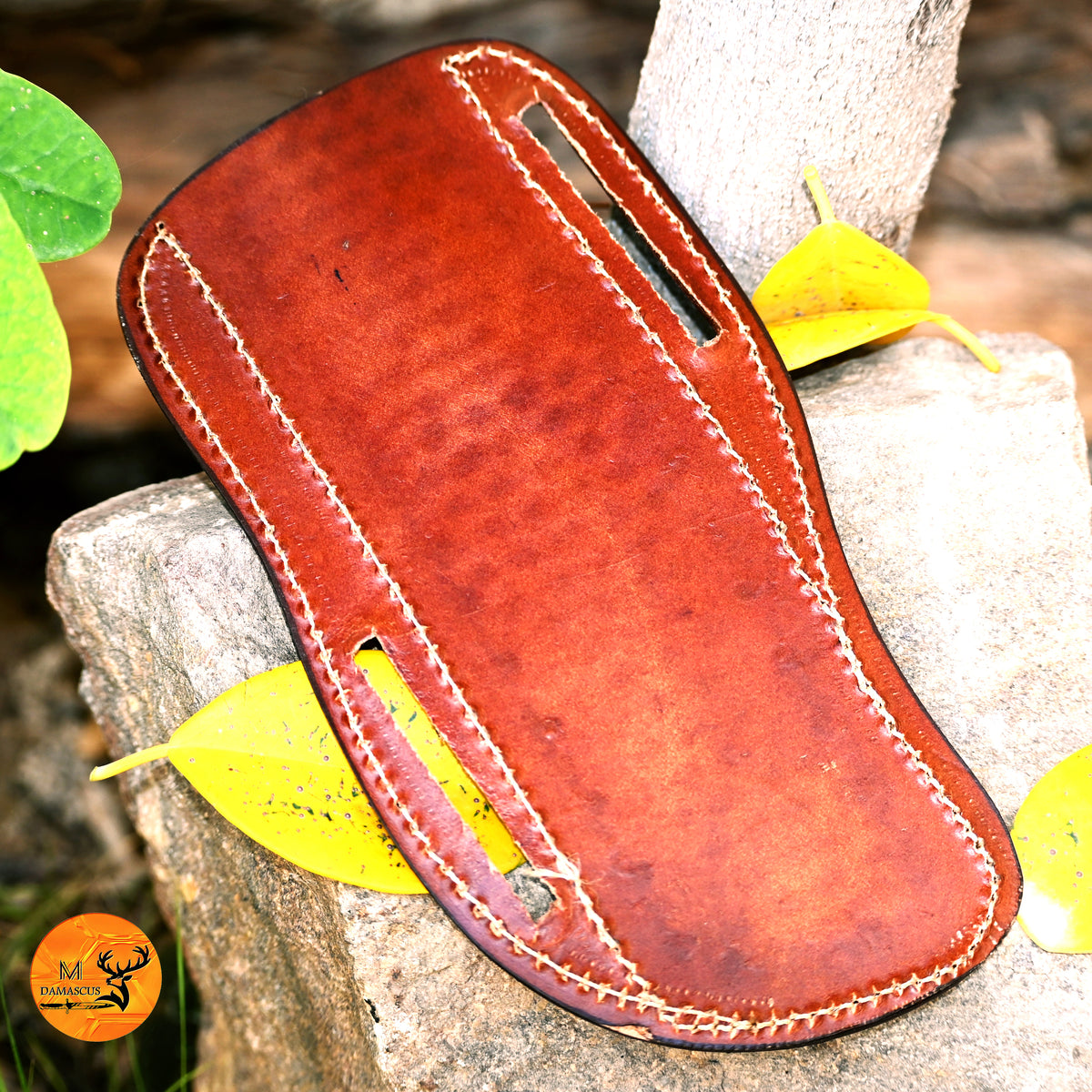 CUSTOM HANDMADE FULL ENGRAVED LEATHER SHEATH FOR FIXED BLADE KNIFE SURVIVAL EVERYDAY CARRY 2765