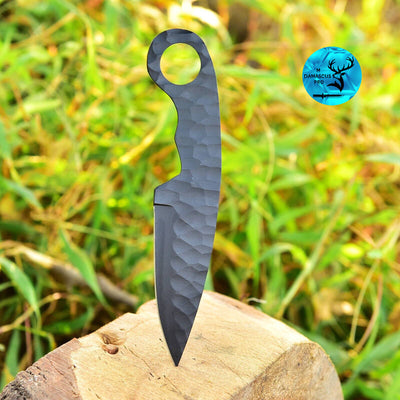 CUSTOM HANDMADE FORGED CARBON STEEL BLANK BLADE SKINNING HUNTING KNIFE EDC 2715